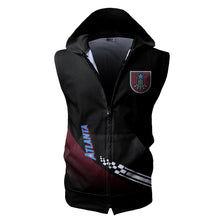 Load image into Gallery viewer, Atlanta Dream WNBA Allover Print Zip-up Sleeveless Hoodie HD2512-01