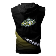 Load image into Gallery viewer, Seattle Storm WNBA Allover Print Zip-up Sleeveless Hoodie HD2512-11