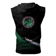 Load image into Gallery viewer, Norfolk Tides MILB Allover Print Zip-up Sleeveless Hoodie HD2512-07