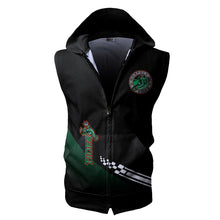 Load image into Gallery viewer, Norfolk Tides MILB Allover Print Zip-up Sleeveless Hoodie HD2512-07