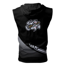 Load image into Gallery viewer, Omaha Storm Chasers MILB Allover Print Zip-up Sleeveless Hoodie HD2512-08