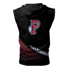 Load image into Gallery viewer, Pawtucket Red Sox MILB Allover Print Zip-up Sleeveless Hoodie HD2512-09