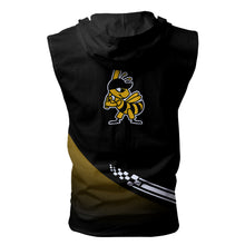 Load image into Gallery viewer, Salt Lake Bees MILB Allover Print Zip-up Sleeveless Hoodie HD2512-12
