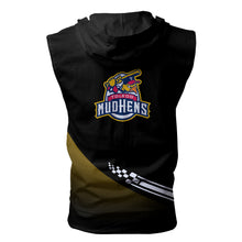 Load image into Gallery viewer, Toledo Mud Hens MILB Allover Print Zip-up Sleeveless Hoodie HD2512-14
