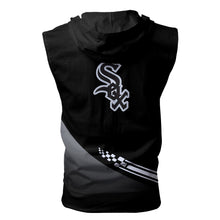 Load image into Gallery viewer, Chicago White Sox MLB Allover Print Zip-up Sleeveless Hoodie HD2512-09
