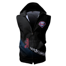 Load image into Gallery viewer, Philadelphia Phillies MLB Allover Print Zip-up Sleeveless Hoodie HD2512-22