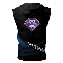 Load image into Gallery viewer, Philadelphia Phillies MLB Allover Print Zip-up Sleeveless Hoodie HD2512-22
