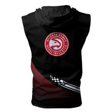 Load image into Gallery viewer, Atlanta Hawks NBA Allover Print Zip-up Sleeveless Hoodie HD2512-01
