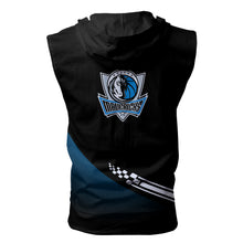 Load image into Gallery viewer, Dallas Mavericks NBA Allover Print Zip-up Sleeveless Hoodie HD2512-07