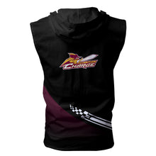 Load image into Gallery viewer, Canton Charge NBA G-League Allover Print Zip-up Sleeveless Hoodie HD2512-03