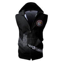 Load image into Gallery viewer, Capital City Go-Go NBA G-League Allover Print Zip-up Sleeveless Hoodie HD2512-04