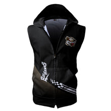 Load image into Gallery viewer, Erie Bay Hawks NBA G-League Allover Print Zip-up Sleeveless Hoodie HD2512-07