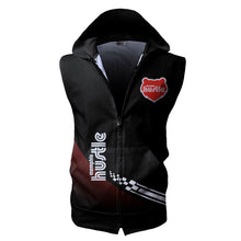 Load image into Gallery viewer, Memphis Hustle NBA G-League Allover Print Zip-up Sleeveless Hoodie HD2512-15