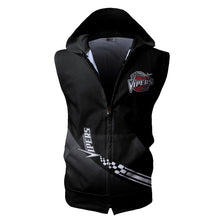 Load image into Gallery viewer, Rio Grande Valley Vipers NBA G-League Allover Print Zip-up Sleeveless Hoodie HD2512-19