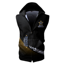 Load image into Gallery viewer, Salt Lake City Stars NBA G-League Allover Print Zip-up Sleeveless Hoodie HD2512-20