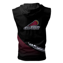 Load image into Gallery viewer, Sioux Falls Skyforce NBA G-League Allover Print Zip-up Sleeveless Hoodie HD2512-22