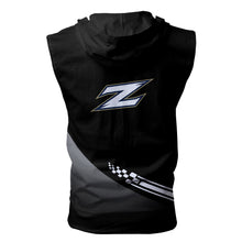 Load image into Gallery viewer, Akron Zips NCAA-F Allover Print Zip-up Sleeveless Hoodie HD2512-002