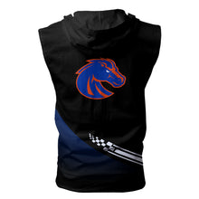 Load image into Gallery viewer, Boise State Broncos NCAA-F Allover Print Zip-up Sleeveless Hoodie HD2512-013