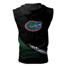 Load image into Gallery viewer, Florida Gators NCAA-F Allover Print Zip-up Sleeveless Hoodie HD2512-032