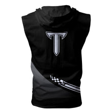 Load image into Gallery viewer, Troy Trojans NCAA-F Allover Print Zip-up Sleeveless Hoodie HD2512-109