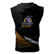 Load image into Gallery viewer, UTEP Miners NCAA-F Allover Print Zip-up Sleeveless Hoodie HD2512-118