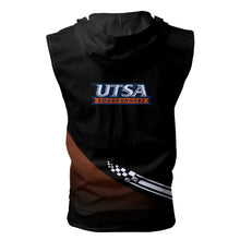 Load image into Gallery viewer, UTSA Roadrunners NCAA-F Allover Print Zip-up Sleeveless Hoodie HD2512-119