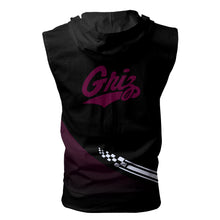 Load image into Gallery viewer, Montana Grizzlies NCAA Allover Print Zip-up Sleeveless Hoodie HD2512-131