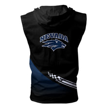 Load image into Gallery viewer, Nevada Wolf Pack NCAA Allover Print Zip-up Sleeveless Hoodie HD2512-139