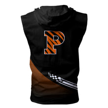 Load image into Gallery viewer, Princeton Tigers NCAA Allover Print Zip-up Sleeveless Hoodie HD2512-171