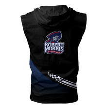 Load image into Gallery viewer, Robert Morris Colonials NCAA Allover Print Zip-up Sleeveless Hoodie HD2512-176