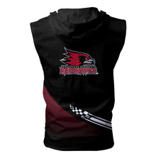 Load image into Gallery viewer, Southeast Missouri State Redhawks NCAA Allover Print Zip-up Sleeveless Hoodie HD2512-194