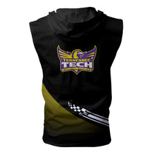 Load image into Gallery viewer, Tennessee Tech Golden Eagles NCAA Allover Print Zip-up Sleeveless Hoodie HD2512-208