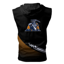 Load image into Gallery viewer, UTEP Miners NCAA Allover Print Zip-up Sleeveless Hoodie HD2512-230