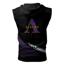 Load image into Gallery viewer, Alcorn State Braves NCAA Allover Print Zip-up Sleeveless Hoodie HD2512-008
