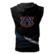 Load image into Gallery viewer, Auburn Tigers NCAA Allover Print Zip-up Sleeveless Hoodie HD2512-016