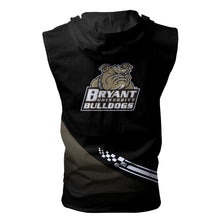 Load image into Gallery viewer, Bryant Bulldogs NCAA Allover Print Zip-up Sleeveless Hoodie HD2512-026