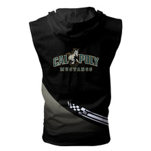Load image into Gallery viewer, Cal Poly Mustangs NCAA Allover Print Zip-up Sleeveless Hoodie HD2512-031