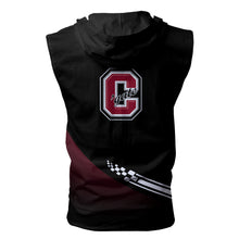 Load image into Gallery viewer, Colgate Raiders NCAA Allover Print Zip-up Sleeveless Hoodie HD2512-041