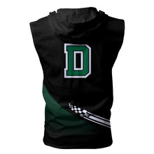 Load image into Gallery viewer, Dartmouth Big Green NCAA Allover Print Zip-up Sleeveless Hoodie HD2512-050