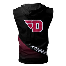 Load image into Gallery viewer, Dayton Flyers NCAA Allover Print Zip-up Sleeveless Hoodie HD2512-052