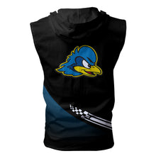 Load image into Gallery viewer, Delaware Fightin Blue Hens NCAA Allover Print Zip-up Sleeveless Hoodie HD2512-053
