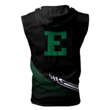 Load image into Gallery viewer, Eastern Michigan Eagles NCAA Allover Print Zip-up Sleeveless Hoodie HD2512-062