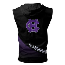 Load image into Gallery viewer, Holy Cross Crusaders NCAA Allover Print Zip-up Sleeveless Hoodie HD2512-083