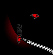 Load image into Gallery viewer, Incarnate Word Cardinals NCAA Allover Print Zip-up Sleeveless Hoodie HD2512-091