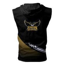 Load image into Gallery viewer, Kennesaw State Owls NCAA Allover Print Zip-up Sleeveless Hoodie HD2512-101