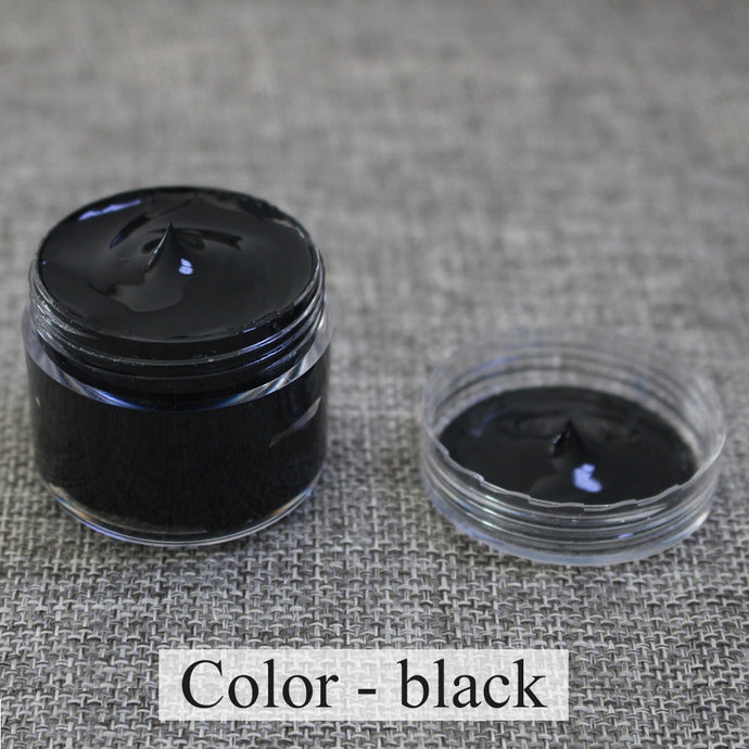 Black Leather Paint Shoe Cream Restoration Leather Care Holes Scratch Cracks for Leather Sofa Bags Clothes Vinyl Repair 30ml